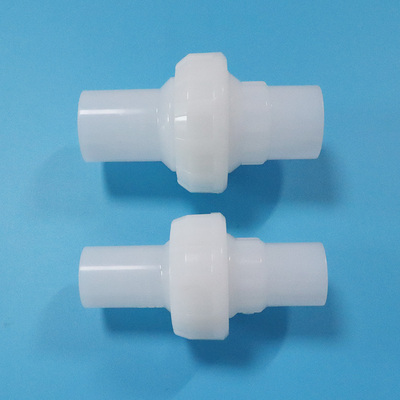 Custom Plastic Pipe Fittings PVDF Pipe Connector Union