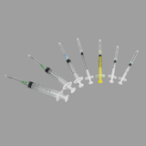 China Manufacture Disposable Retractable Safety Self Destructive Syringe with Needles