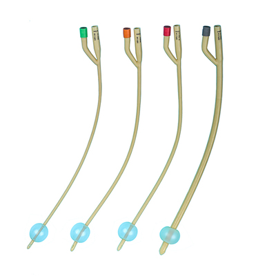 Medical Disposable Latex PVC Urethral Catheter Foley Catheter Urethral Probe with CE Certificate