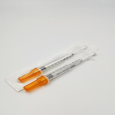 China Syringe Factory U100 18 Syringe1ml Luer Lock Syringe Low Dead Space 30 Gauge Insulin Syringes