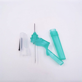 Medical disposable pen type safety blood collection needle set