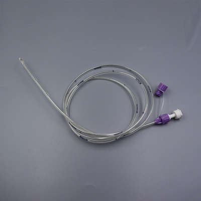 Medical Disposable PUR Material Nasogastric Feeding Tube with Enfit Tupe Connector