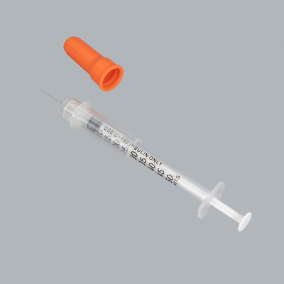 Medical manufacturer Diabetes disposable insulin Syringe 1ml
