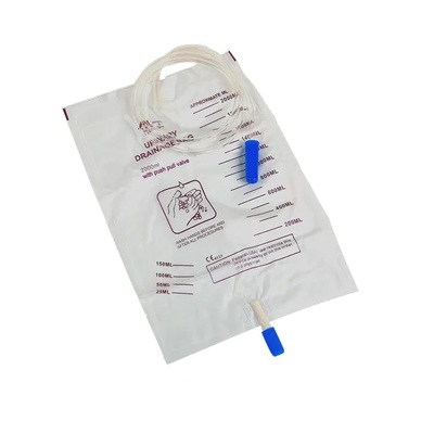 2000ml Economic Luxury Disposable Urinary Drainage Bag Urine Collector Bag