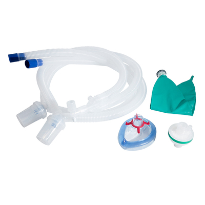 Expandable or corrugated reinforced breathing circuit kits