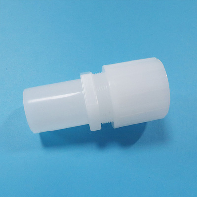 Natural PVDF Butt Weld Flared Adapter for Industrial Applications