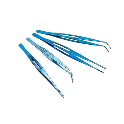 Titanium Ophthalmic Surgical Forceps Cross Action Hybrid Combo Akahoshi Prechopper Forceps