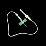 Disposable Vacuum Tube Blood Taking Samples Needle Butterfly Yellow Wing