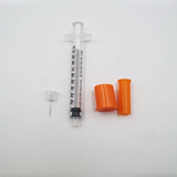 Disposable Low Space U40 U100 0.3ml 0.5ml 1ml Insulin Syringe with Fixed Needle
