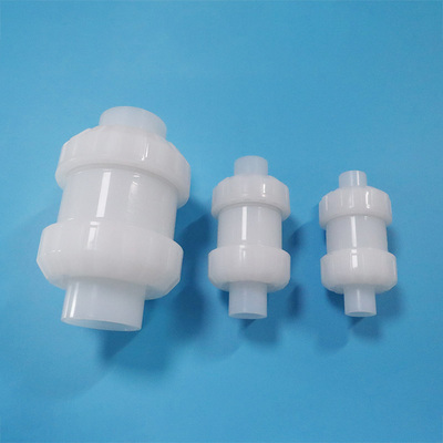 High Temperature PVDF Pipe Fittings True Union Check Valve