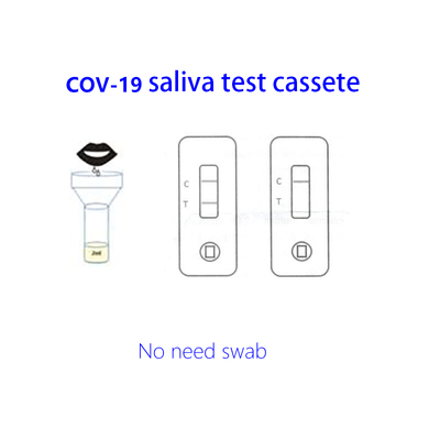 CE EUA FDA Approved Antigen Diagnostic Saliva Testing Cassette PCR Rapid Test Kit