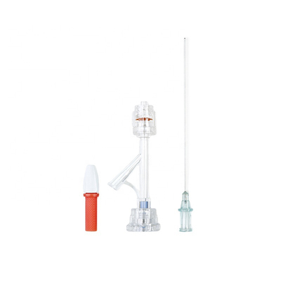 Medical Screw Type with Female Luer Connector Hemostasis Valve Set