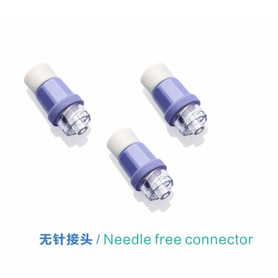 OEM ODM Medical Plastic Material Mini Needleless Needle Free Connector