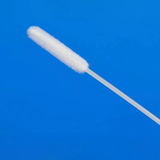 Medical Disposable Specimen Collection Sterile Nylon Flocked Nasopharyngeal Swab Throat Oral Nasal S